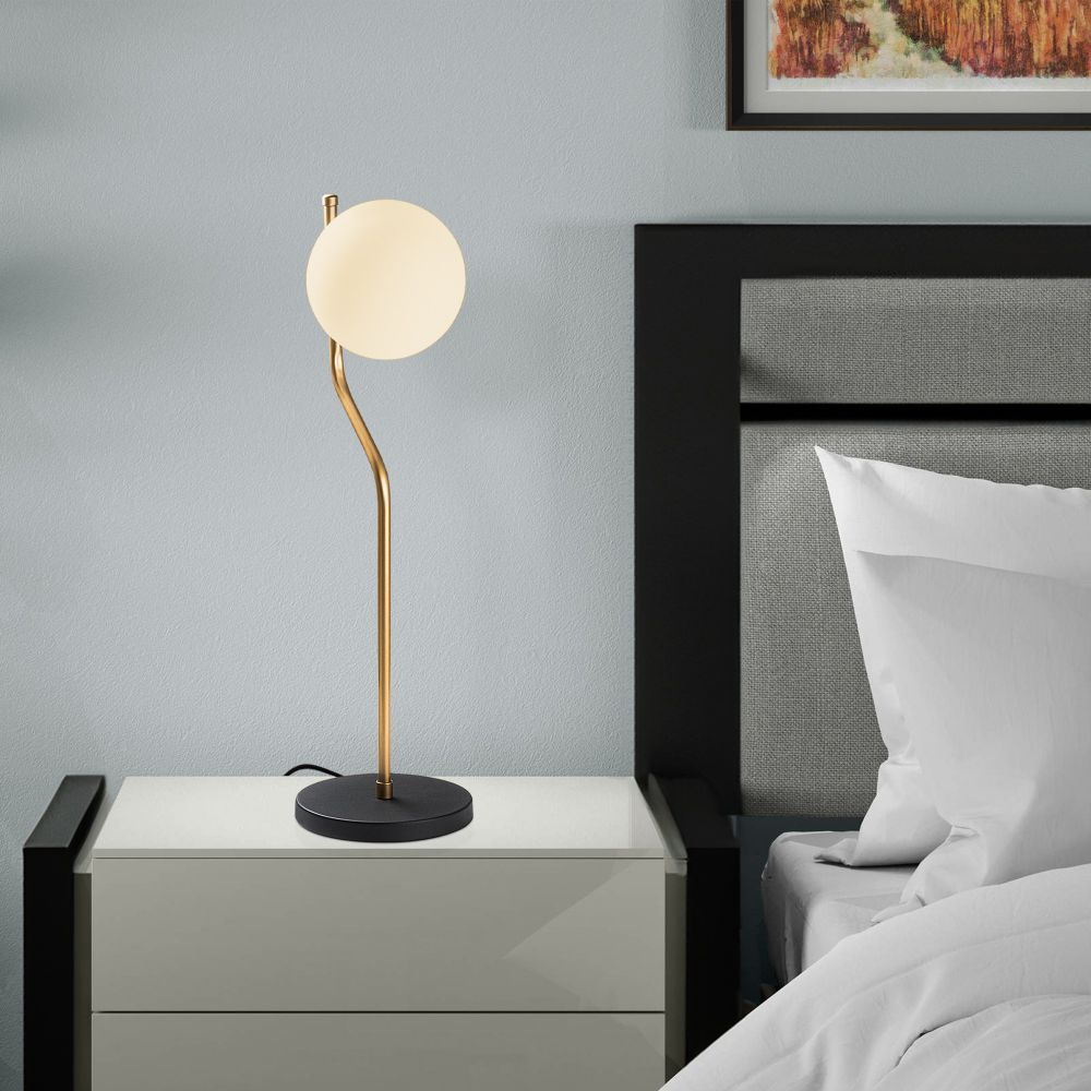 Stolna Lampa Tulip 13821 - Crna slika 2