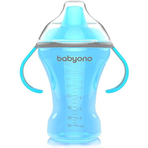 BabyOno - NO-SPILL šolja meki pisak 260 ML slika 2