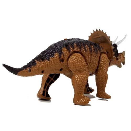 Dinosaur Triceratops na baterije, žuto-crni slika 4