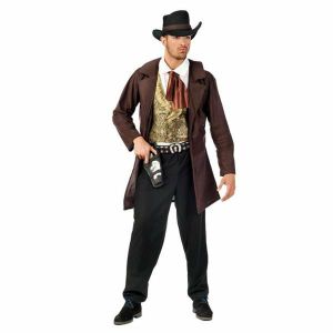 Svečana odjeća za odrasle Limit Costumes cowboy 4 Dijelovi Smeđa S
