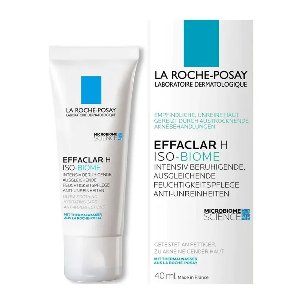 LA ROCHE-POSAY EFFACLAR H-ISO BIOME KREMA 40ML, ZA MASNU KOŽU slika 1