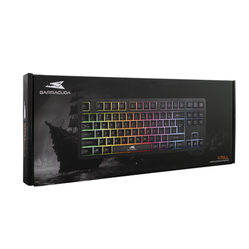 Baracuda BGK 01114 KRILL Black, Keyboard US slika 4