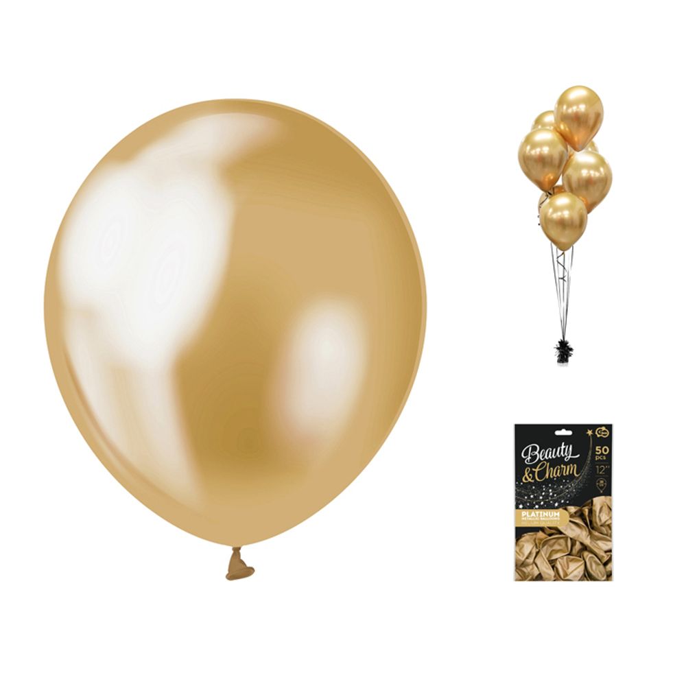CB-ZLT5 Baloni Beauty & Charm 50kom slika 1