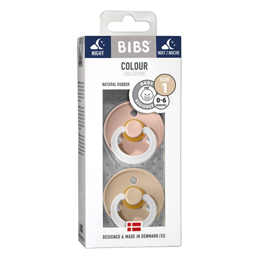 Bibs Duda varalica Colour Blush Night & Vanila Night 0-6mj (veličina 1) 2kom slika 5