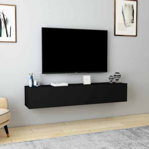 Denby - Black Black TV Stand slika 1