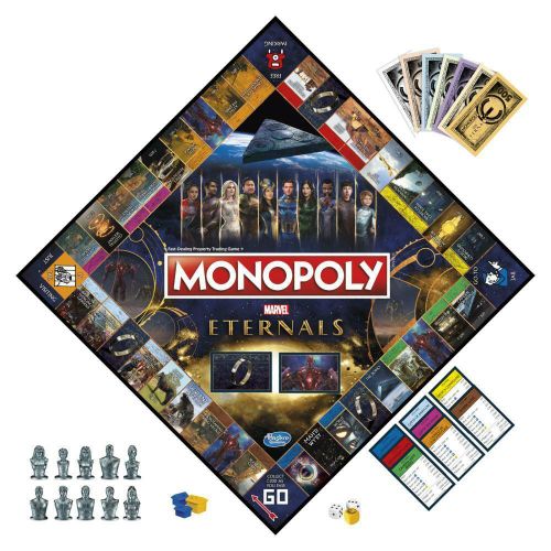 HASBRO GAMING: MONOPOLY MARVEL ETERNALS EDITION slika 2