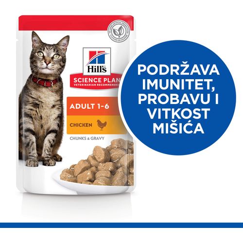 Hill's Science Plan Adult Hrana za Mačke, Piletina, 85 g slika 3