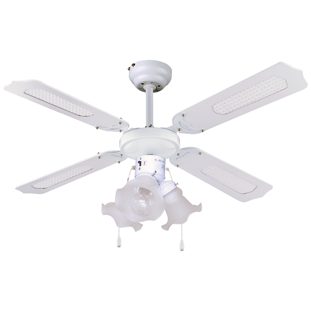 home Ventilator stropni sa rasvjetom, E27, 3 x 60W - CF 1050L slika 2