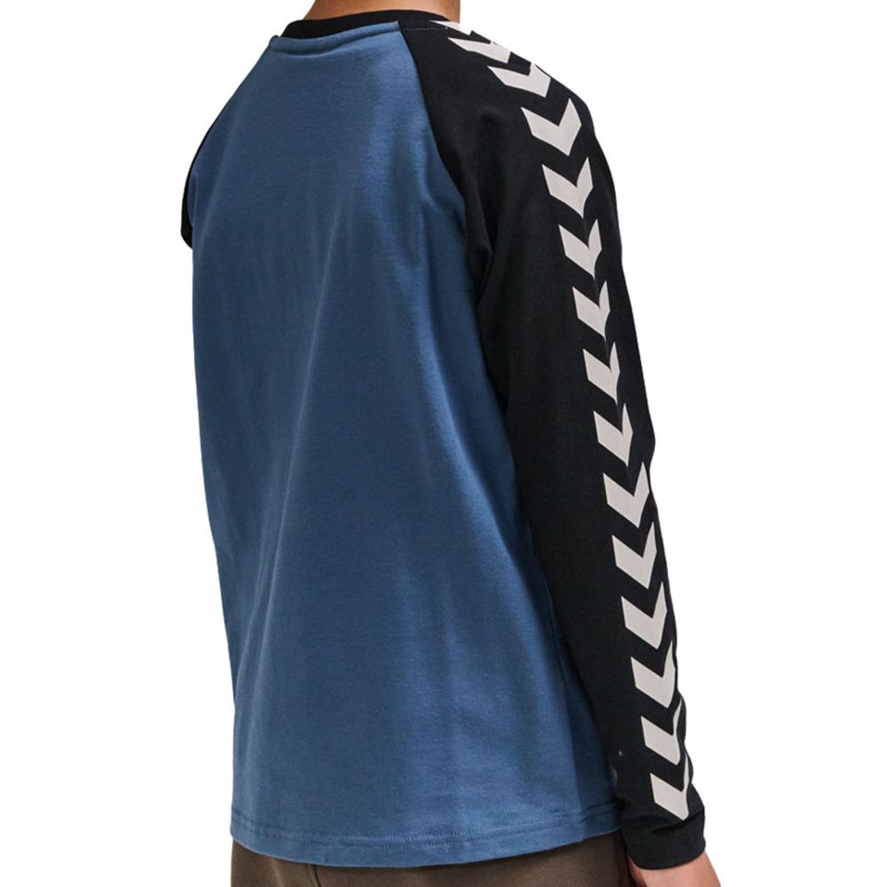 Hummel Majica za dječake Hmlboys T-Shirt L/S, Plava slika 2