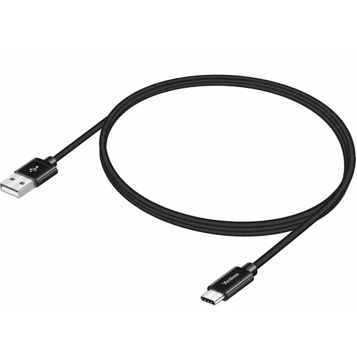 Kabl USB Tip A-Tip C 2.0 Yenkee YCU 302 BK 1m slika 1