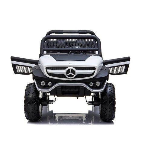 Licencirani Mercedes Unimog bijeli - auto na akumulator slika 4