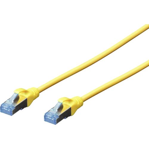 Digitus DK-1531-030/Y RJ45 mrežni kabel, Patch kabel cat 5e SF/UTP 3.00 m žuta  1 St. slika 2