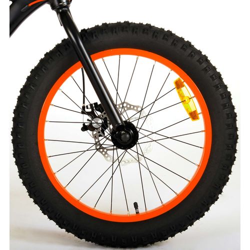 Volare Gradient dječji bicikl 20" s dvije ručne kočnice narančasto-crni slika 4