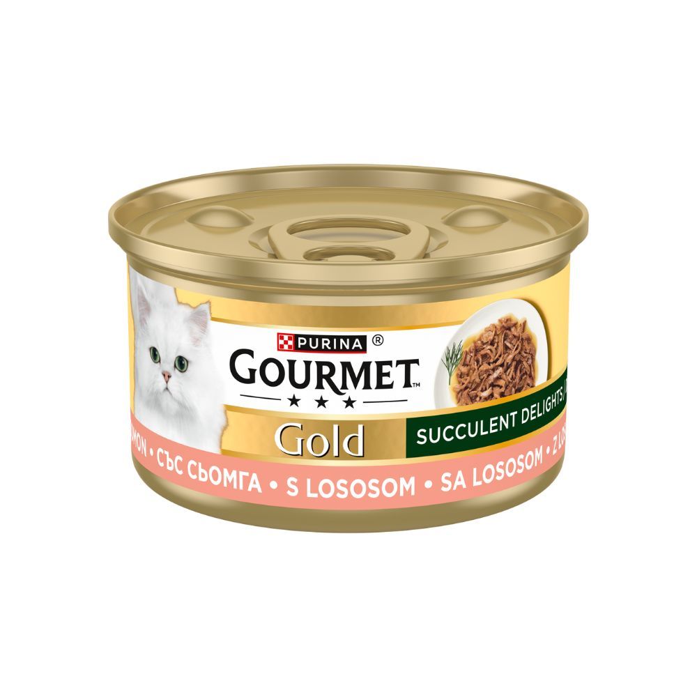 Gourmet Gold Succulent Delights losos 85 g slika 1