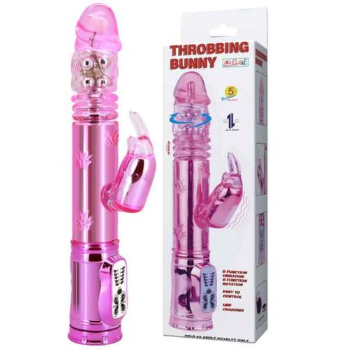 Punjivi zeka vibrator Throbbing Bunny slika 1