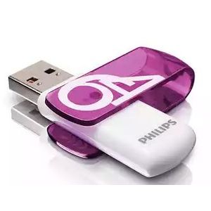 Philips USB  memorija 2.0 64GB Vivid Edition Purple