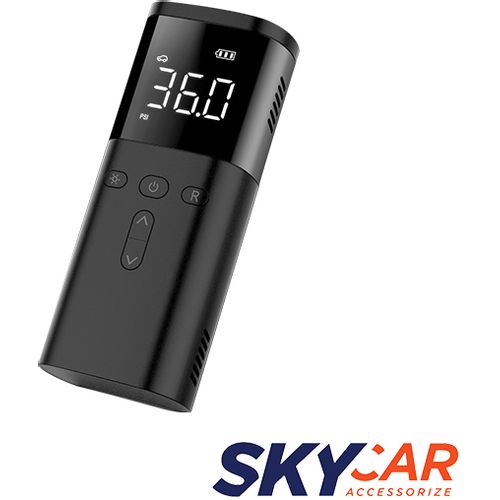 SkyCar pumpa za auto 7.4V 60W digitalna za lit-baterijom 1010713 slika 1
