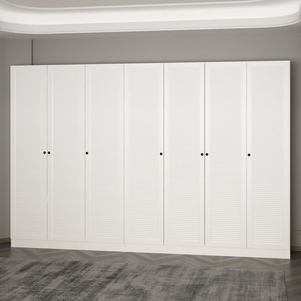 Hall stand Noah - 8464, bijela boja slika 3