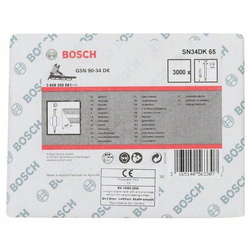 Bosch Čavao s D-glavom SN34DK 65 slika 2