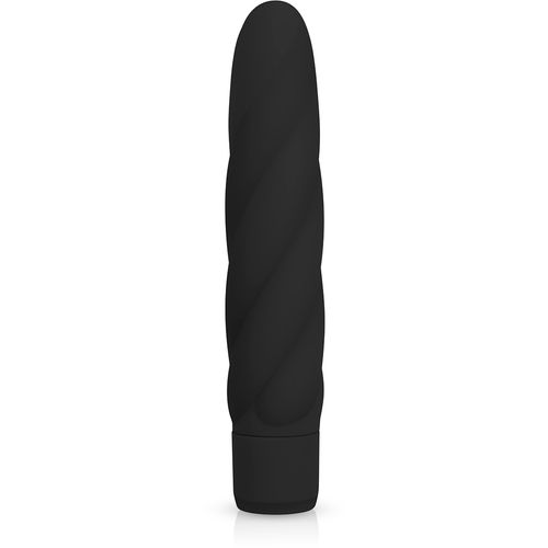 Crni vibrator od silikona slika 1