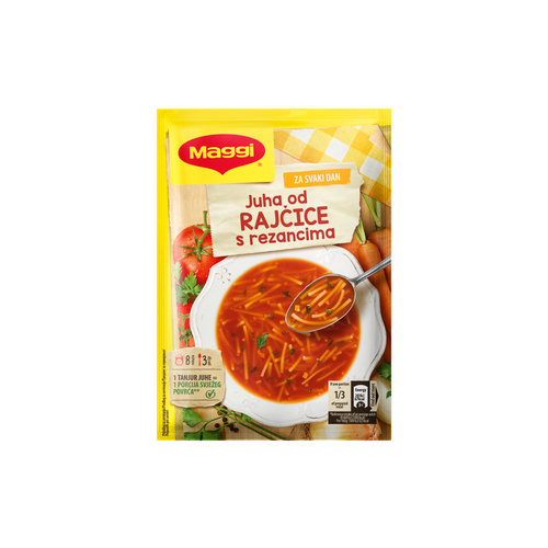 MAGGI juha od rajčice s tjesteninom 62g slika 1