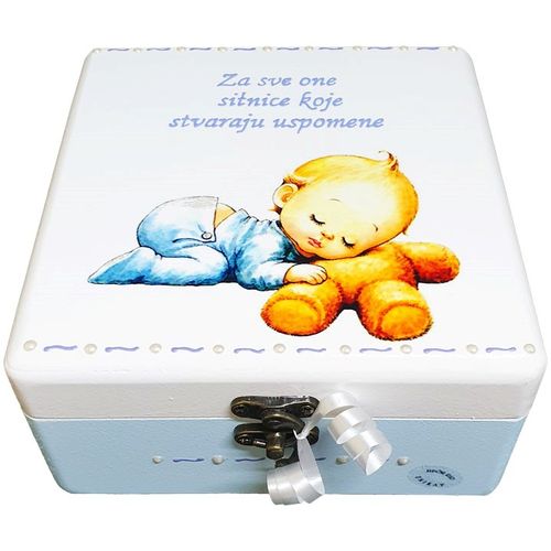 Kutija uspomena poklon za rođenje djeteta slika 1