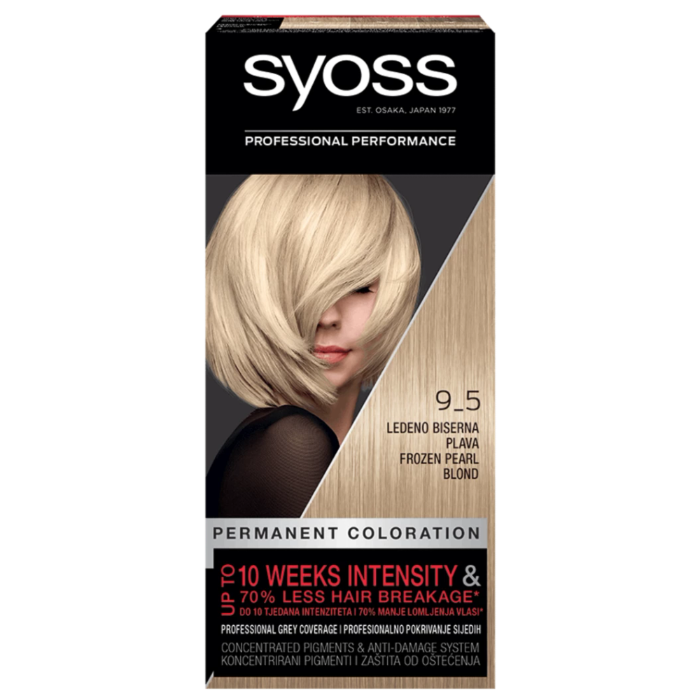 Syoss Farba za kosu 9-5 Ledeno biserno plava slika 1