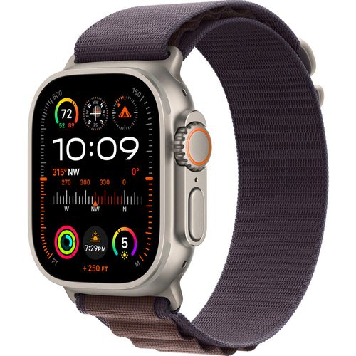 Apple Watch Ultra 2 GPS+Cellular 49mm Titanium Case/Indigo Alpine Loop Small MRER3SE/A Pametni sat slika 1