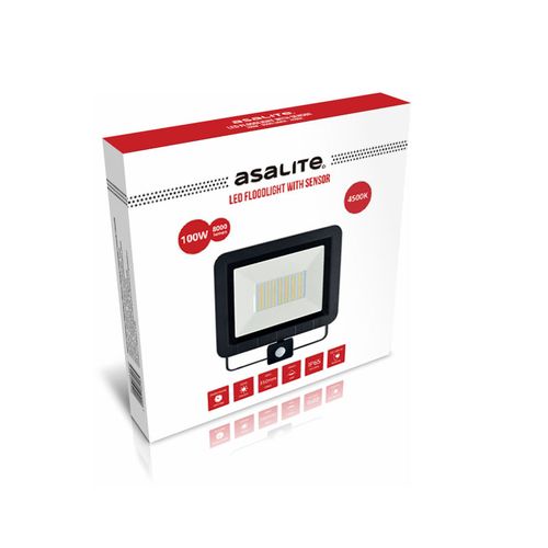 ASALITE LED reflektor 100W 4500K, 8000Lm sa senzorom slika 3