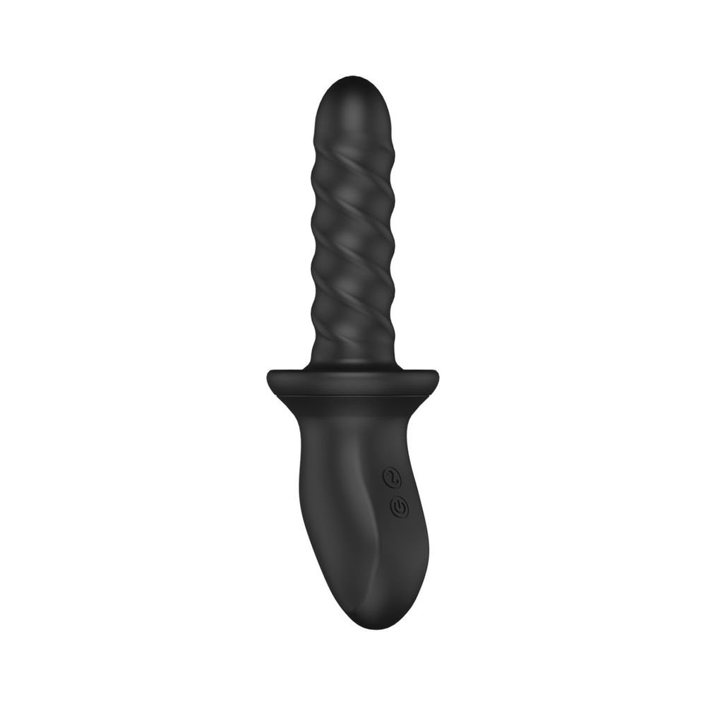 Masažni vibrator, potiskanje i rotacija Nexus - Ascend, crni slika 1