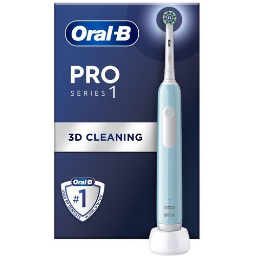 Oral-B električna četkica PRO 1 CARIBBEAN BLUE CROS ACTION slika 4