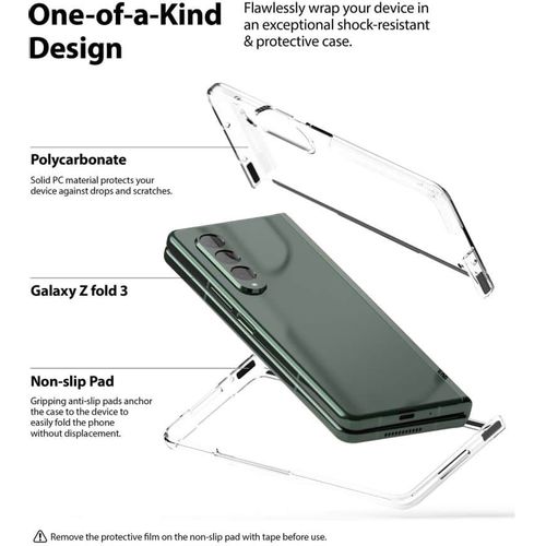 Ringke - SLIM - Samsung Galaxy Z Fold 3 - Clear slika 5