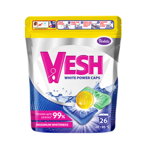 Violeta Vesh Kapsule Za Pranje Veša White Power 26 pranja
