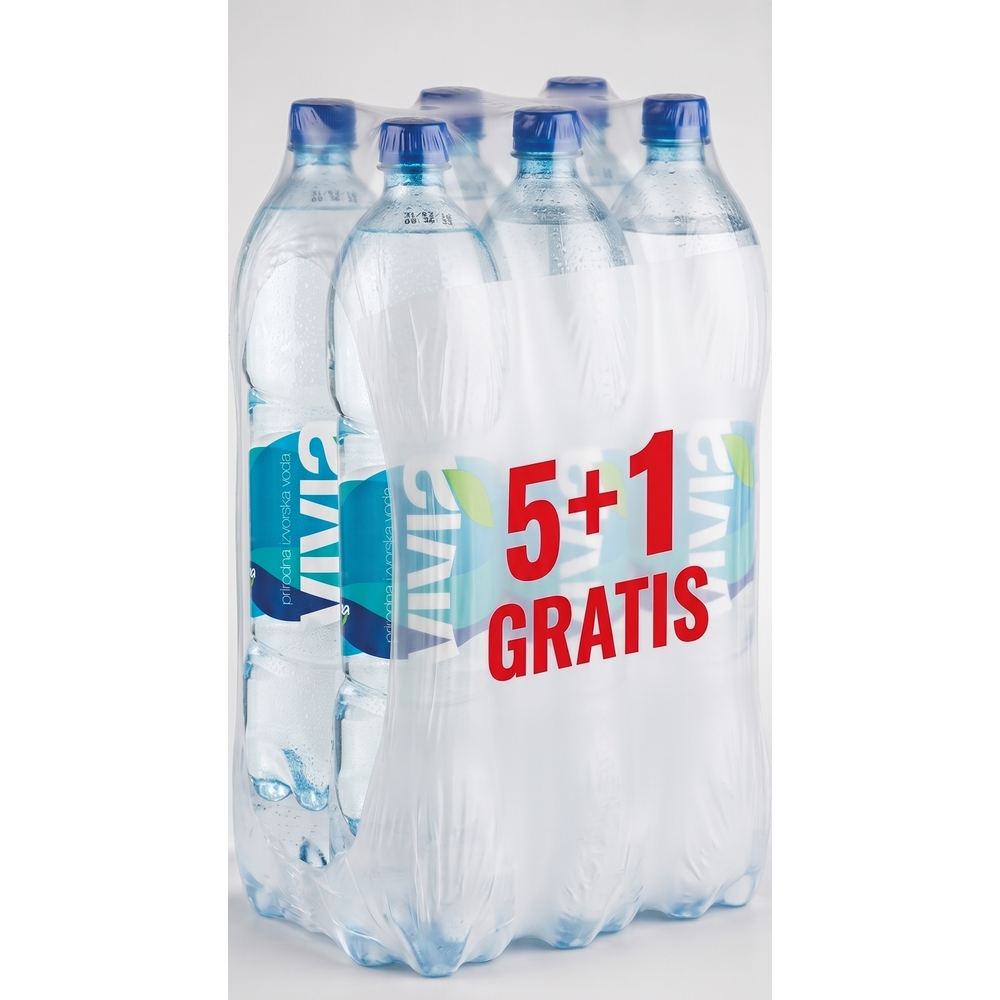 Vivia Prirodna izvorska voda 5 + 1 negazirana slika 1