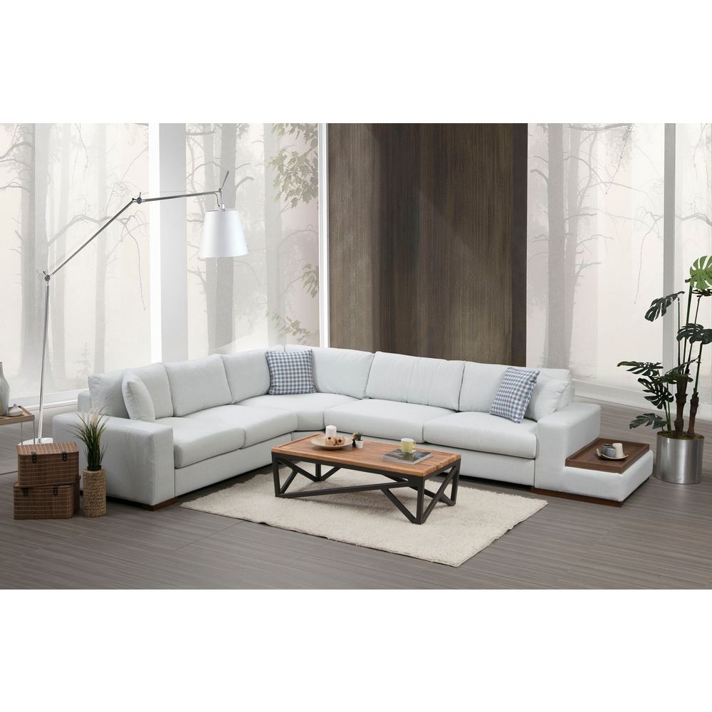 Bijela Ugaona Sofa Loop 21 slika 3