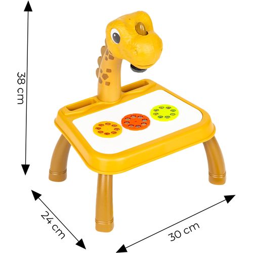 Dinosaur projektor za crtanje žuti slika 6
