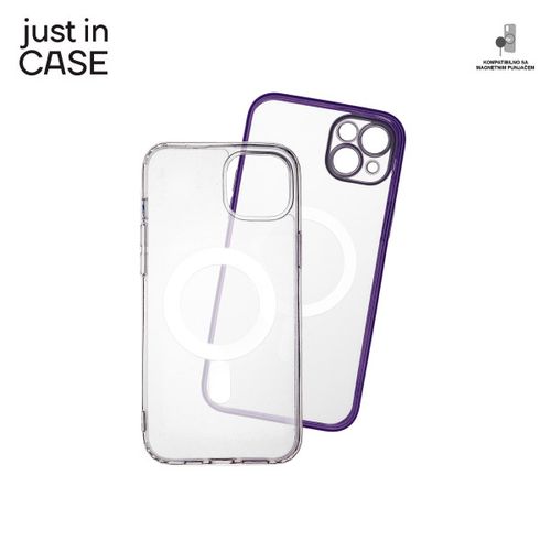 2u1 Extra case MAG MIX paket LjUBIČASTI za iPhone 14 Plus slika 2