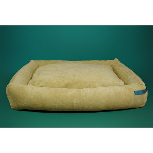 Design4Pets jastuk za pse 4corners žuti, 80*60*15cm slika 2