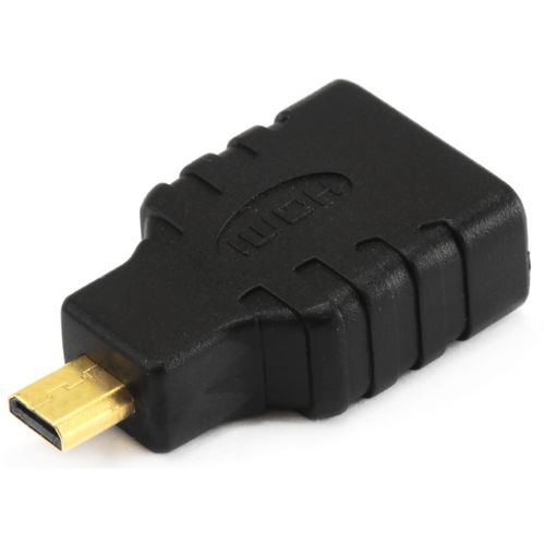 E-GREEN Adapter Micro HDMI (M) - HDMI (F) crni slika 1