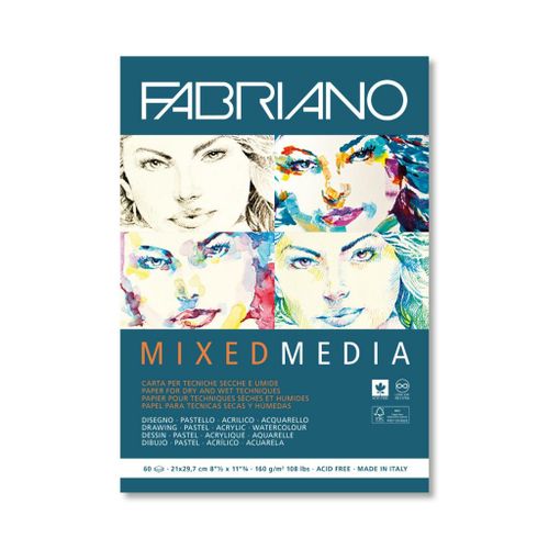 BLOK FABRIANO MIXED MEDIA 29 160G 29,7X42,0 slika 2