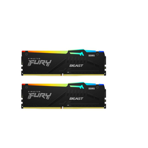 Memorija KINGSTON 64GB(2x32GB)/DIMM/DDR5/5200MHz/CL36/FURY Beast RGB EXPO