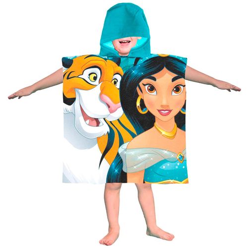 Disney Aladdin Jasmine cotton poncho towel slika 2