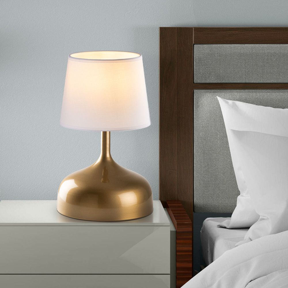 Lampa za sto Bulbous - 15457 ZlatnoBijela slika 1