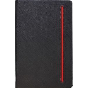 Notes TEXTURE BLACK A5 14x21 crno-crveni 991.014.30