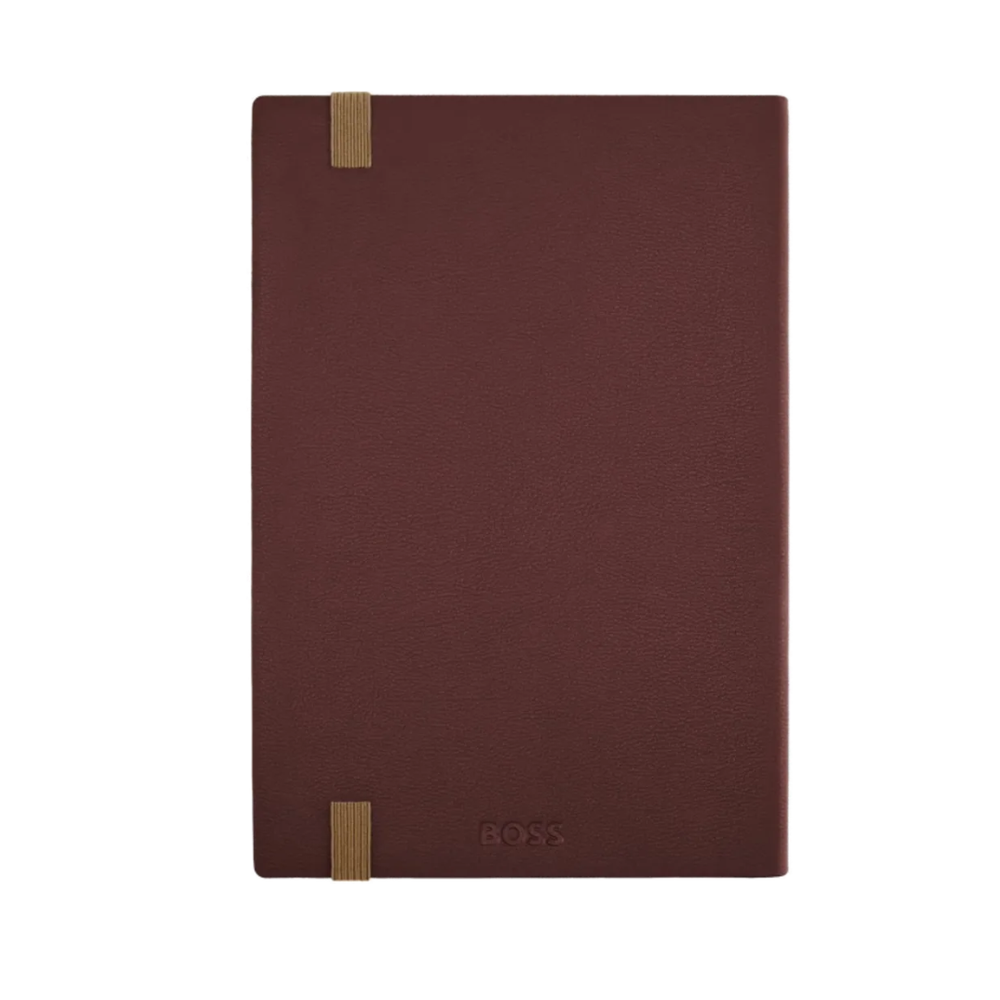 Hugo Boss notes A5 Varsity HNH612RL, bordo slika 3
