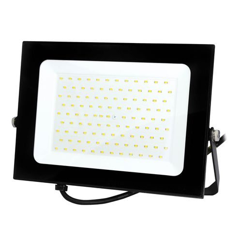 LED reflektor 100 W, 4000 K (neutralno bijela boja svjetla), 8500 lm, IP65, 30 000 h, crni slika 1