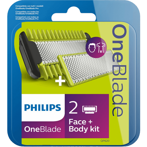 Philips Komplet Lice + Tijelo za OneBlade - QP620/50 slika 2
