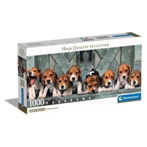 Clementoni CL39869 Puzzle Panorama Beagles, 1000kom