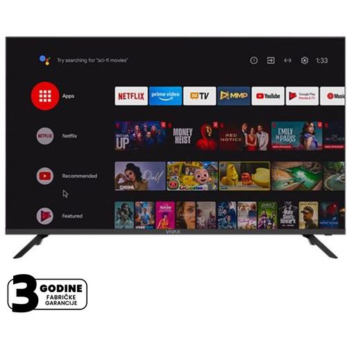 Vivax 43UHD10K Smart TV 43" 4K Ultra HD DVB-T2 slika 1