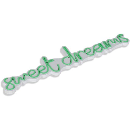 Wallity Ukrasna plastična LED rasvjeta, Sweet Dreams - Green slika 15